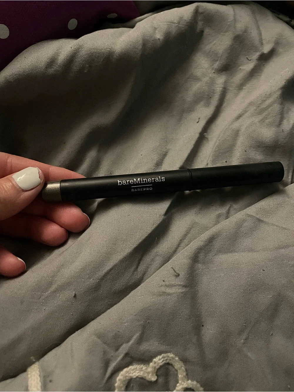 Barely used bareMinerals BarePro Eyeshadow stick in glistening graphite